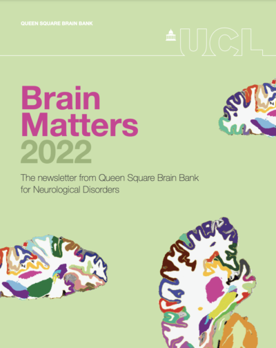 Brain Matters 2022 newsletter cover page